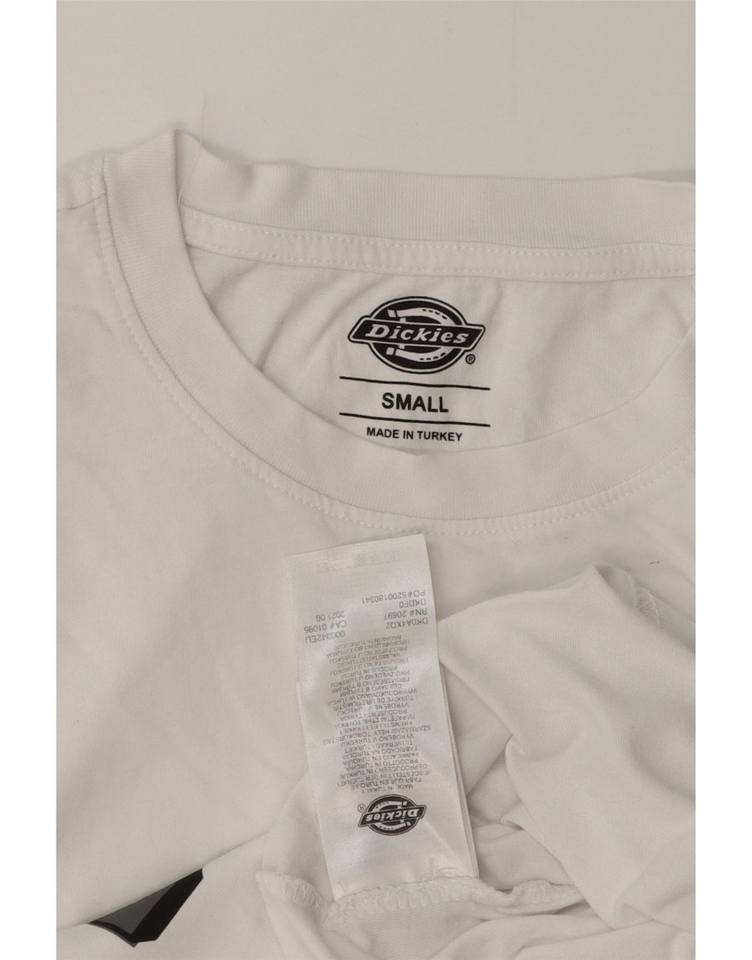 DICKIES Grafisk T-shirt til mænd, lille hvid bomuld