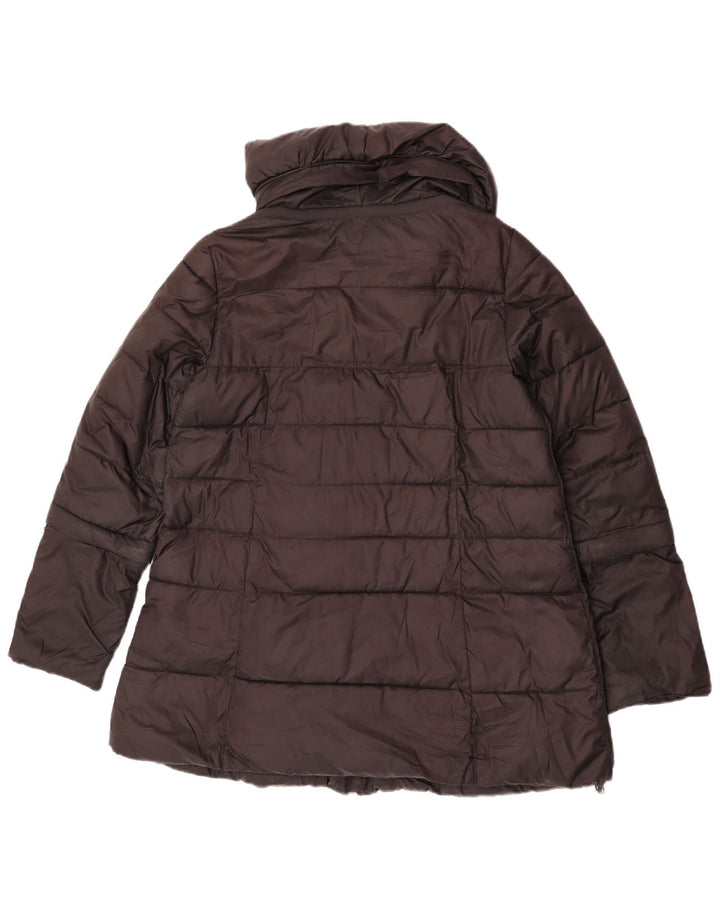 Geox Respira Dame Oversized Polstret Jakke UK 10 Lille Sort Polyester