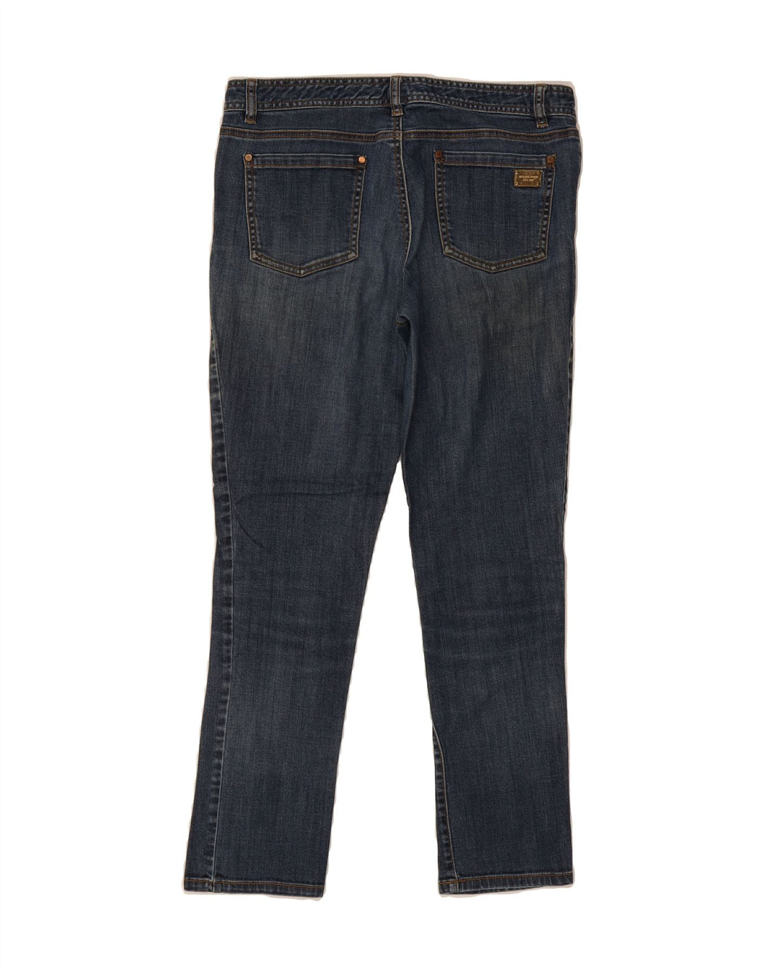 MICHAEL KORS Womens Slim Jeans US 8 Medium W32 L28 Blue Cotton Vintage Michael Kors and Second-Hand Michael Kors from Messina Hembry 