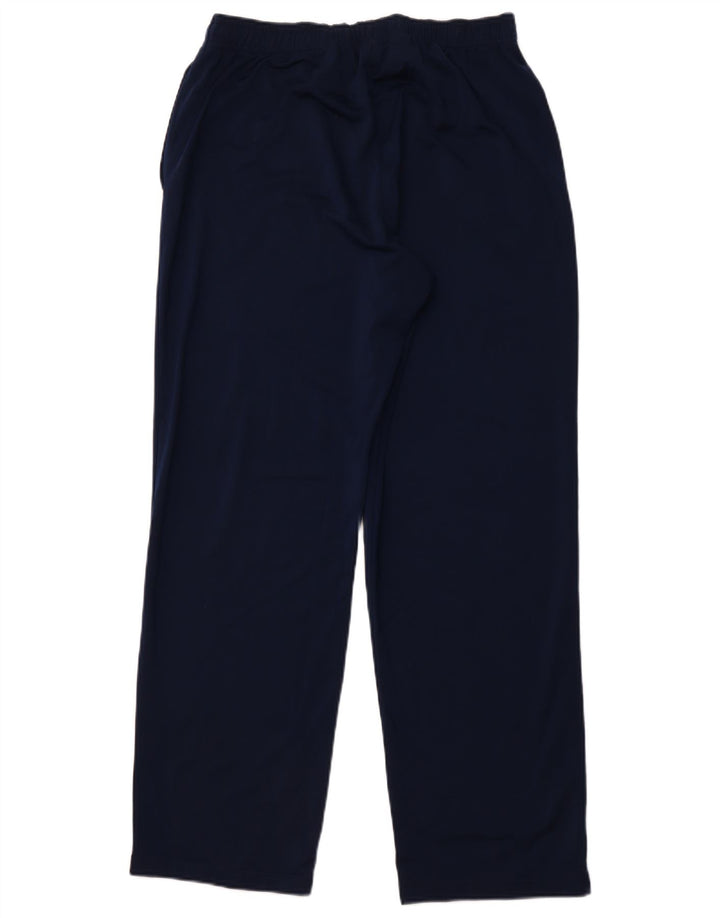ADIDAS Træningsdragtsbukser til mænd UK 44/46 Large Navy Blue Polyester
