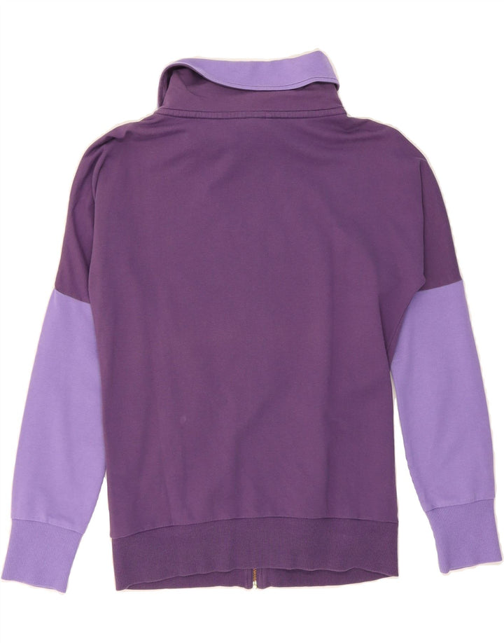 PUMA Womens Tracksuit Top Jacket UK 10 Small Purple Cotton Vintage Puma and Second-Hand Puma from Messina Hembry 