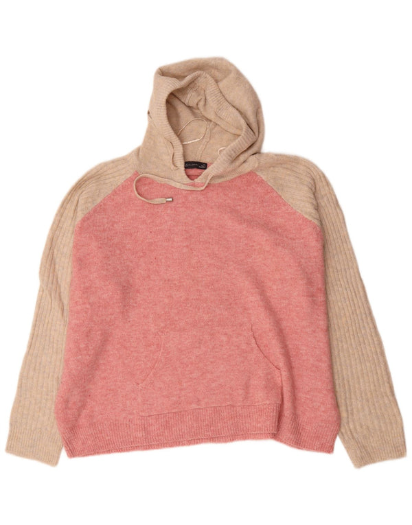 Marks & Spencer hættetrøje til kvinder UK 18 XL Pink Colourblock