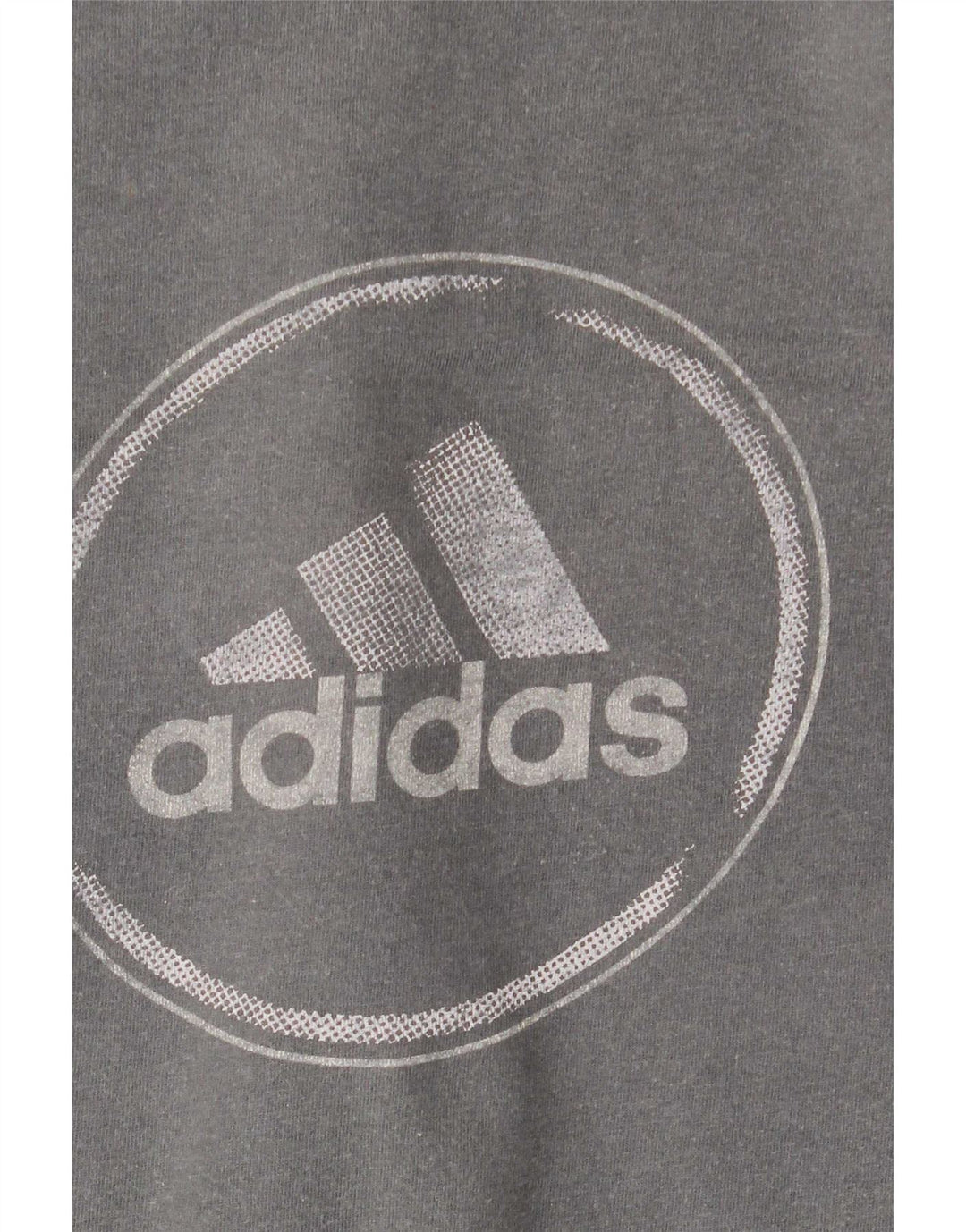 Adidas Herre grafisk T-shirt Top XL Grå Bomuld