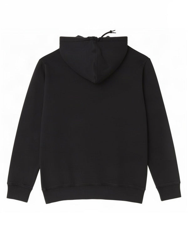 Calvin Klein Jeans Mens Graphic Hoodie Jumper Small Black Cotton