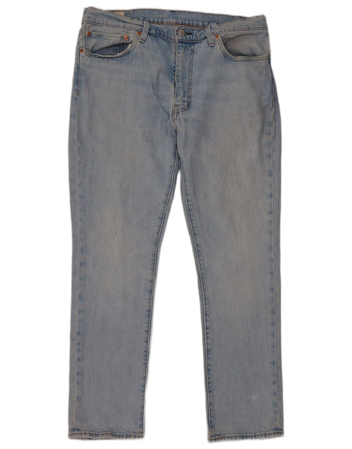 Levi's Herre 511 Slim Jeans W36 L30 Blå Bomuld