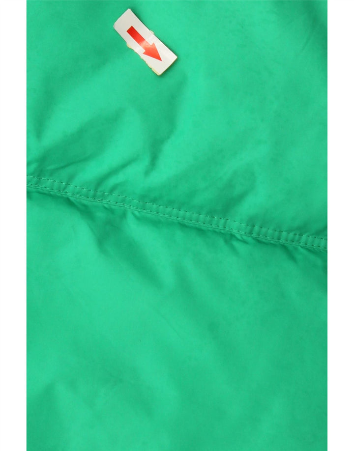 Animal Mens Polstret Gilet UK 38 Medium Green Nylon