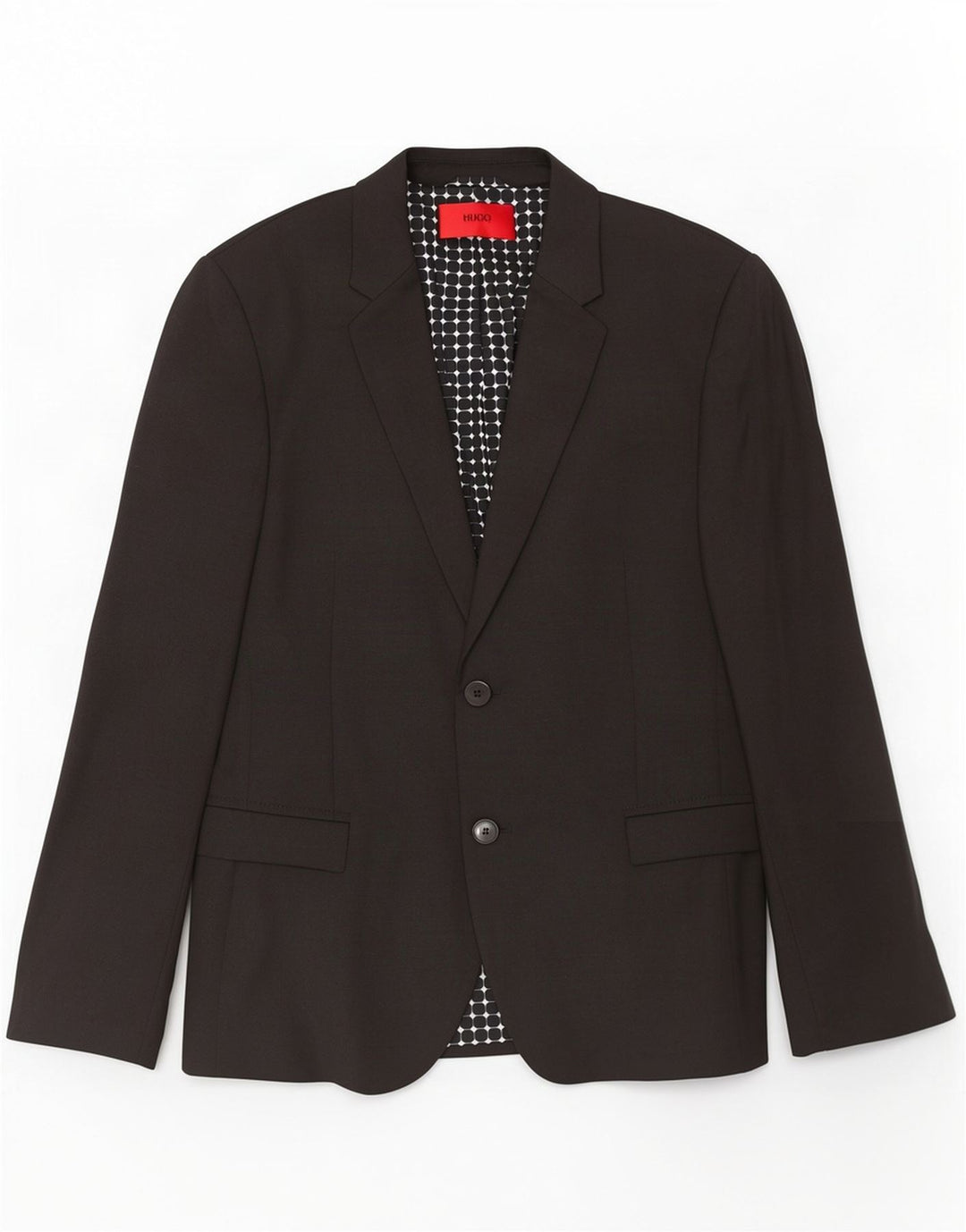 Hugo Boss Herre 2-knaps blazerjakke EU 44 XS Sort