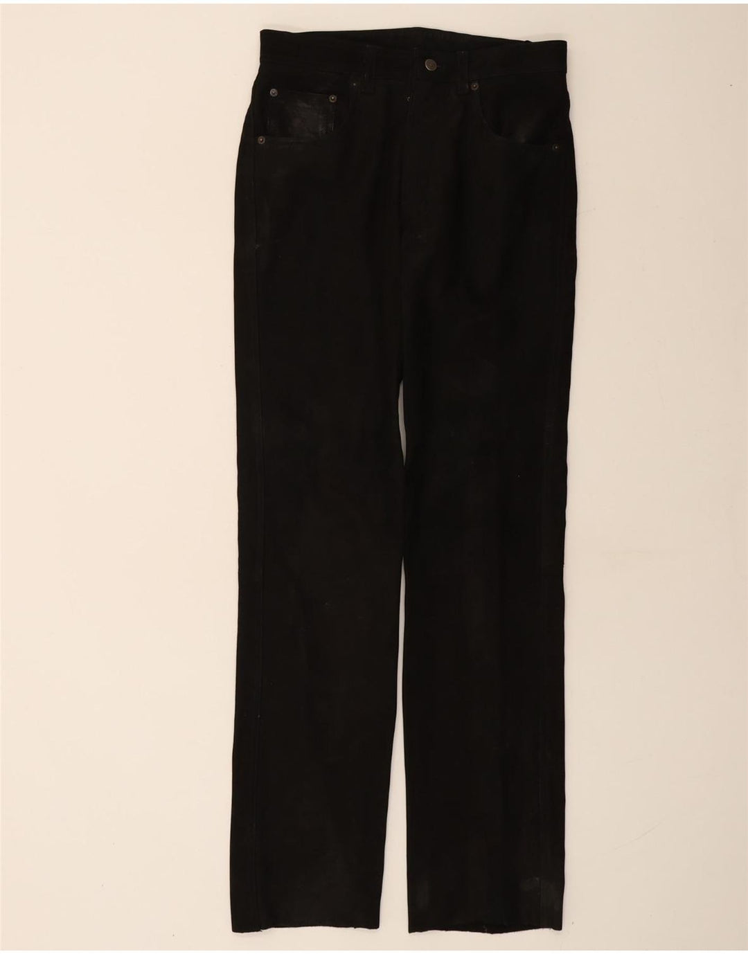 VINTAGE Straight Casual Bukser til mænd W33 L34 Sort