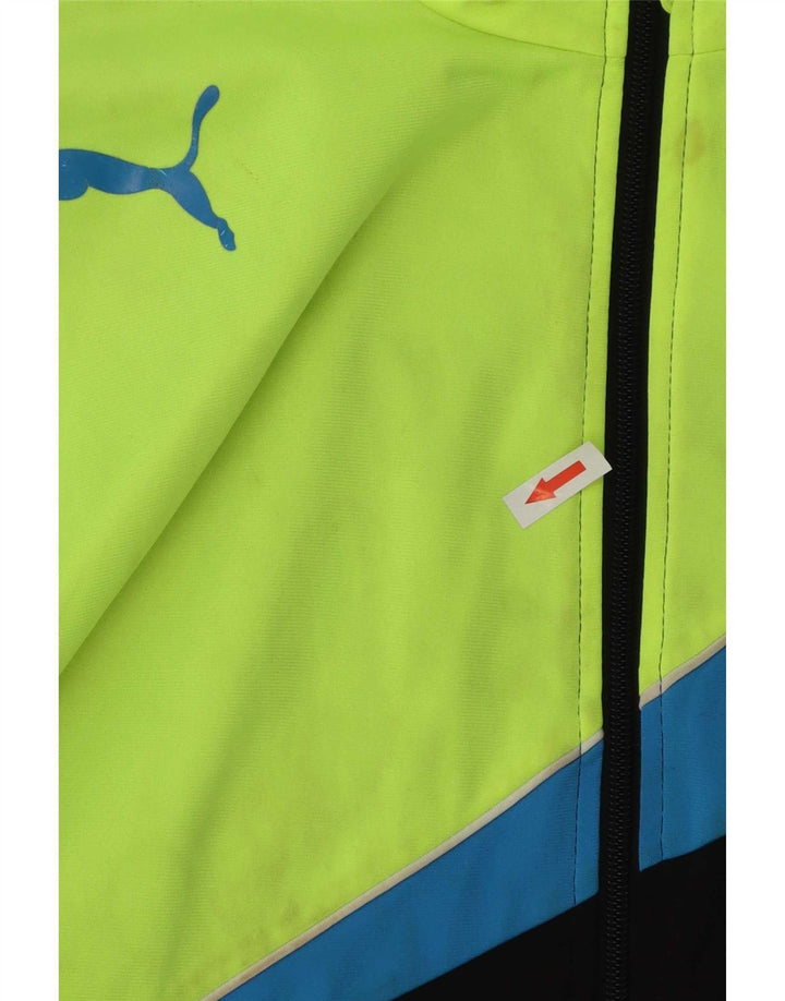 Puma Træningsdragt Topjakke til drenge 15-16 år Sort Colourblock Polyester