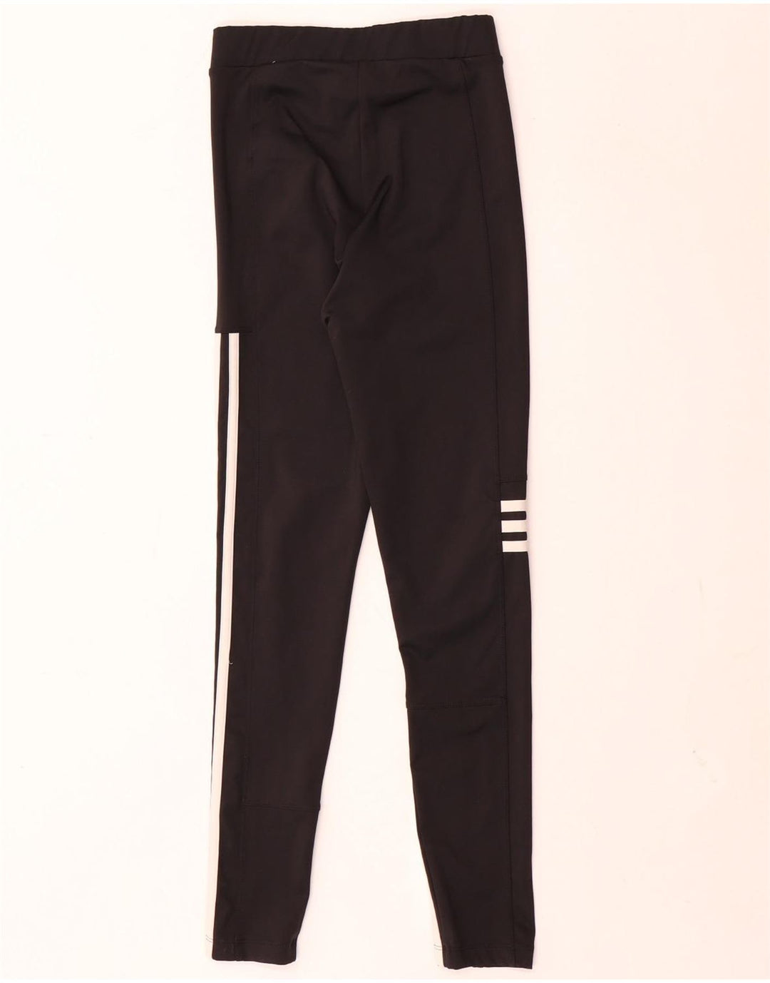 Adidas Dame Leggings UK 4/6 XS Sort Polyester