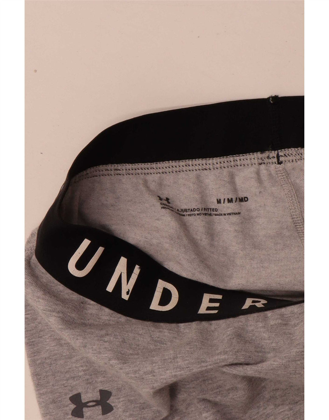 Under Armour Grafiske Leggings til kvinder UK 14 Medium Grå Flecked