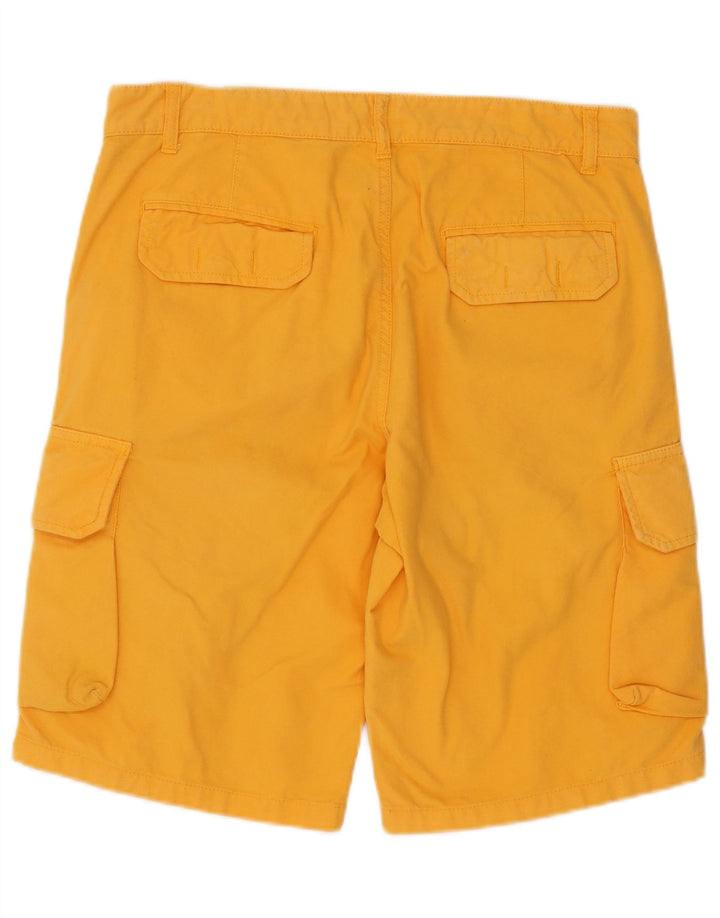 Vintage Herre Cargo Shorts IT 48 Medium W34 Gul Bomuld