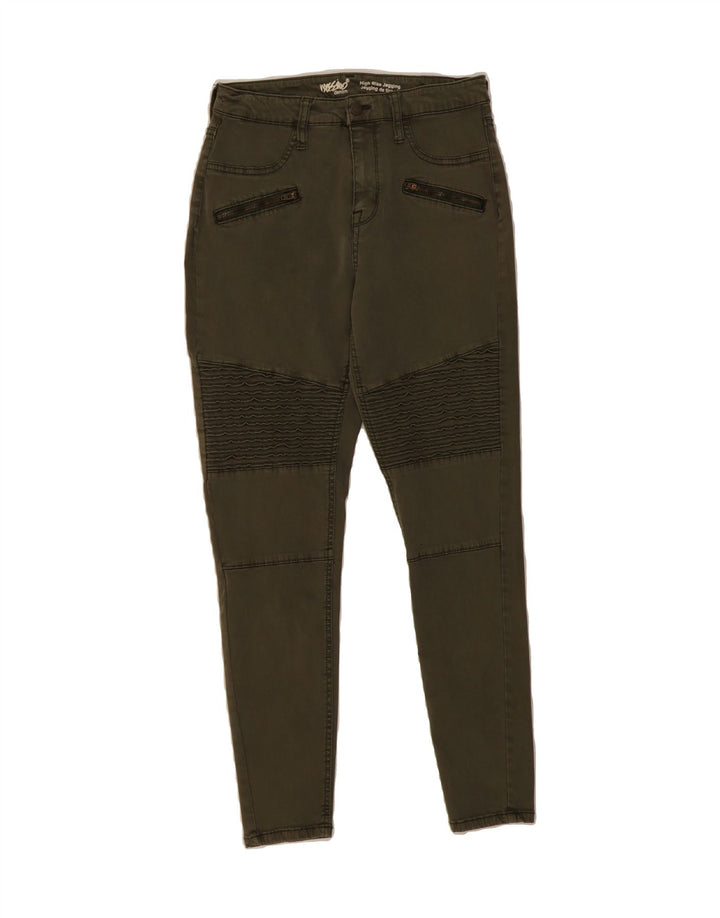 MOSSIMO Womens High Waist Casual Trousers US 8 Medium W29 L29 Khaki Vintage Mossimo and Second-Hand Mossimo from Messina Hembry 