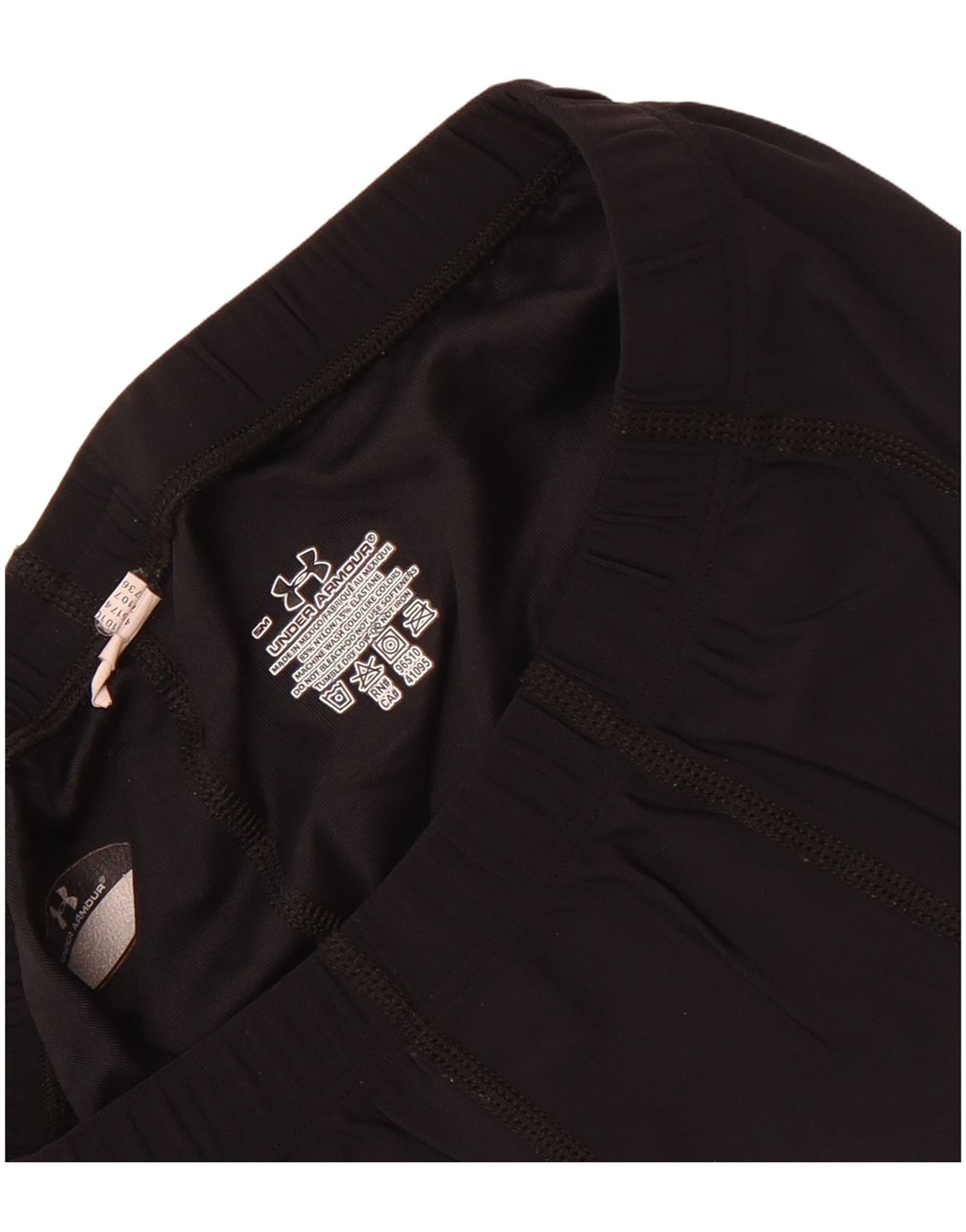 Under Armour piger sportsshorts 7-8 år Lille sort nylon