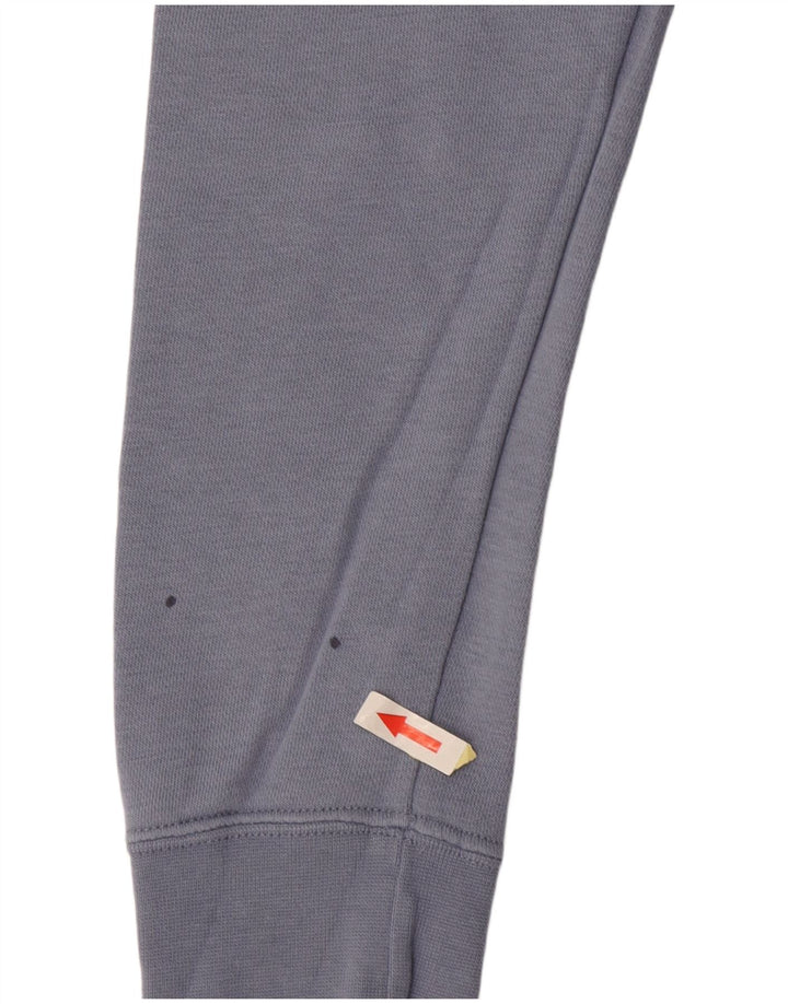 NIKE Sweatshirt Jumper UK 14 Medium Blue Bomuld