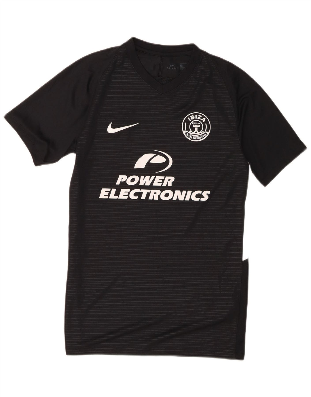 Nike Herre Ibiza Grafisk T-Shirt Top Lille Sort Polyester