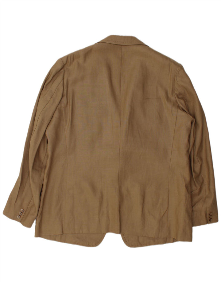 Vintage herre 3-knaps blazerjakke UK 38 Medium Beige