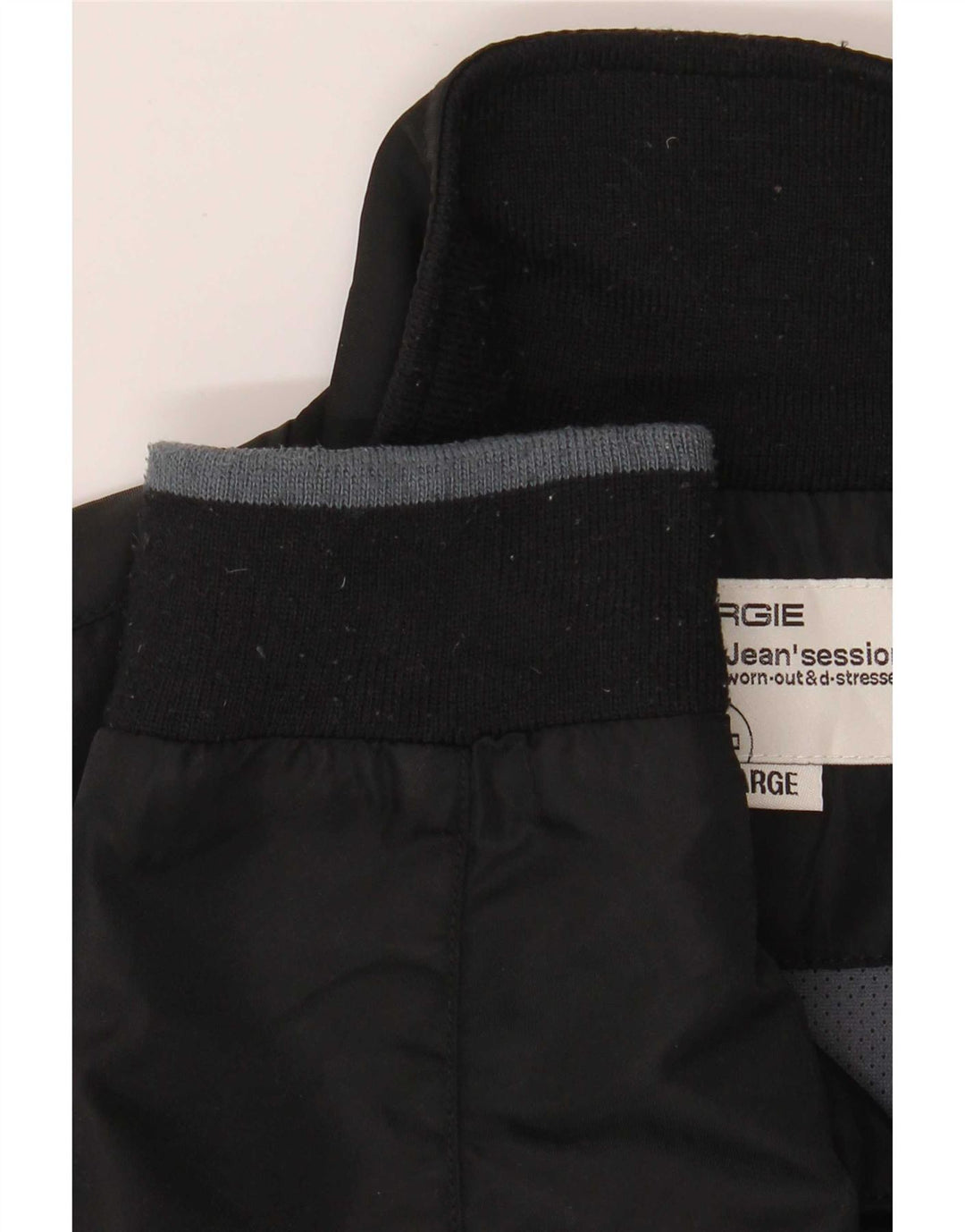Energie Herre Bomber Jacket UK 40 Large Black Polyester