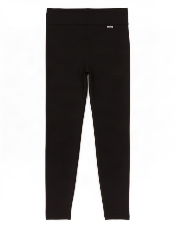 Adidas Womens Climalite Leggings UK 12/14 Medium Black Polyester