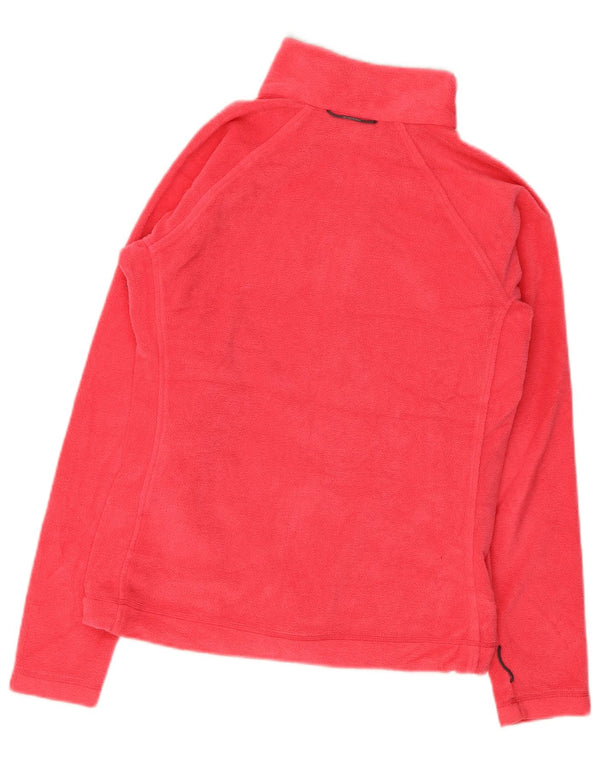 Columbia Dame Fleecejakke UK 12 Medium Rød Polyester