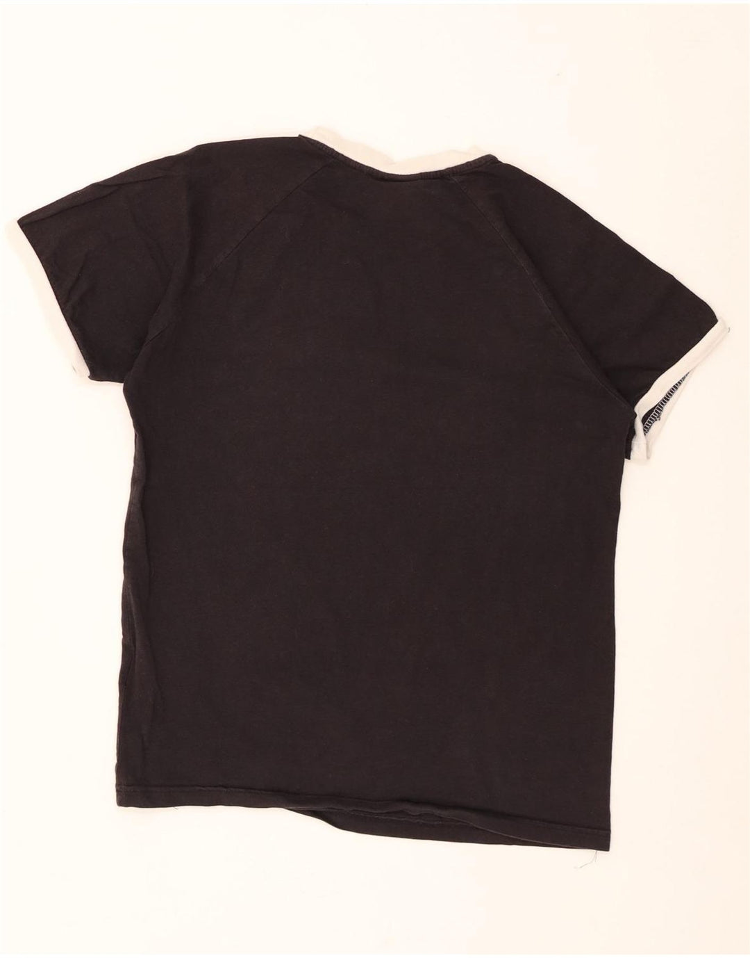Adidas Herre T-Shirt Top Stor Sort Bomuld
