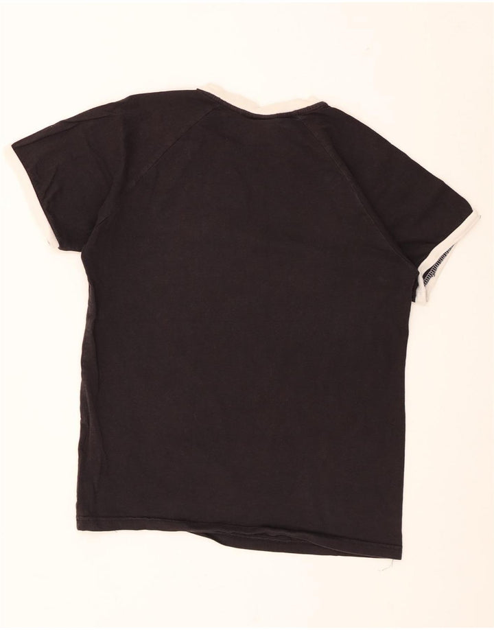 Adidas Herre T-Shirt Top Stor Sort Bomuld