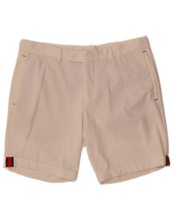 Zara Mens Chino Shorts EU 42 Large W32 White