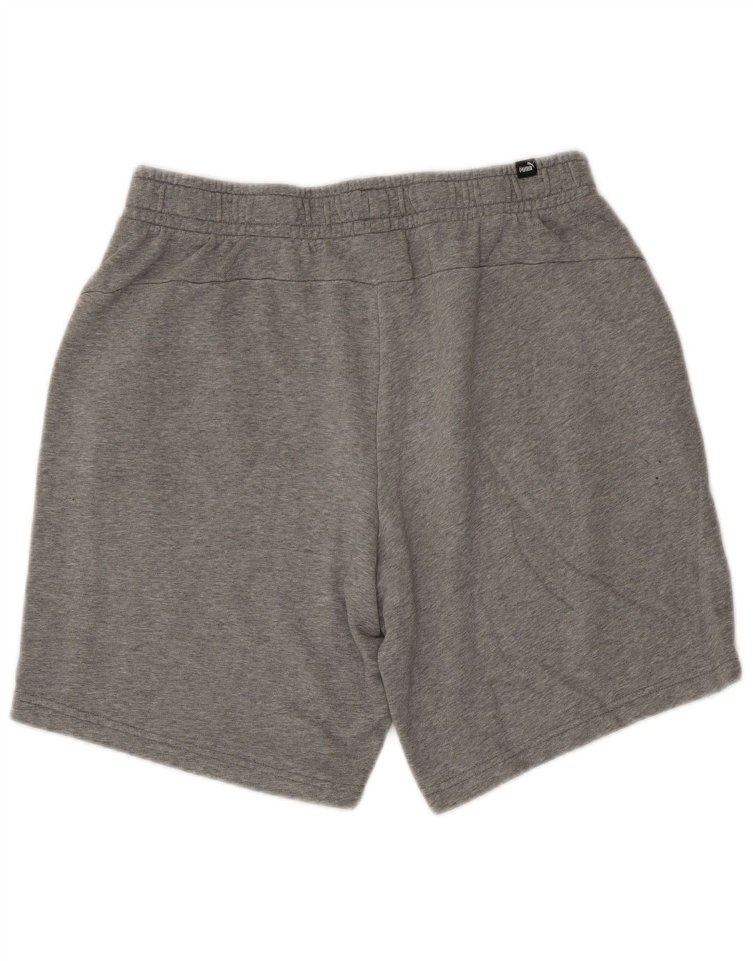 Puma Sportshorts til mænd, store grå flækkede bomuld