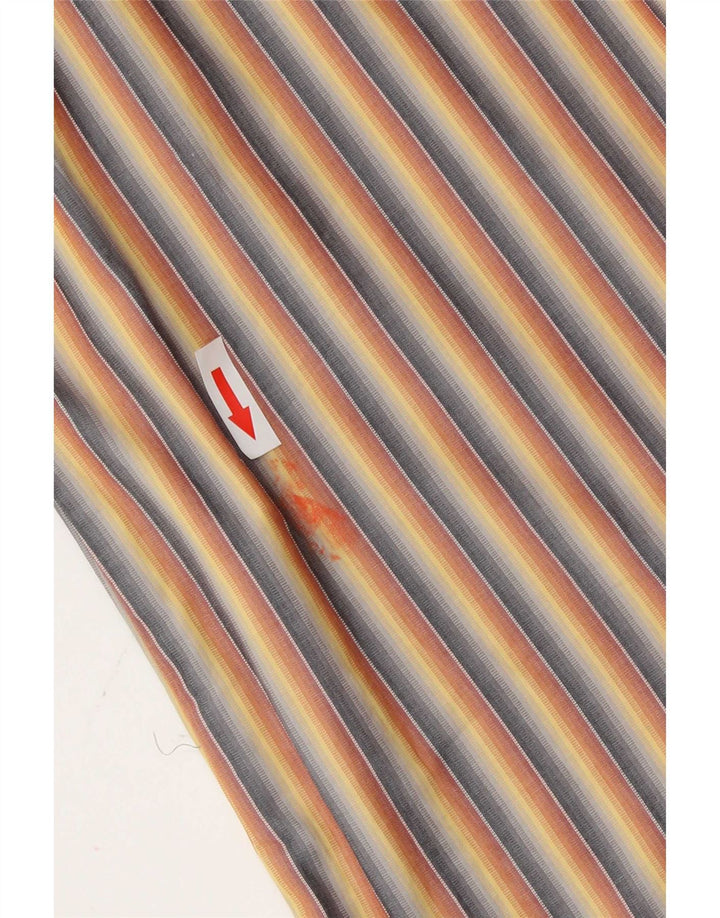Marlboro Classics herreskjorte XL flerfarvet stribet bomuld