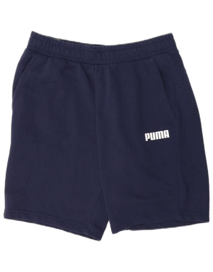 Puma Sportshorts til mænd store marineblå bomuld
