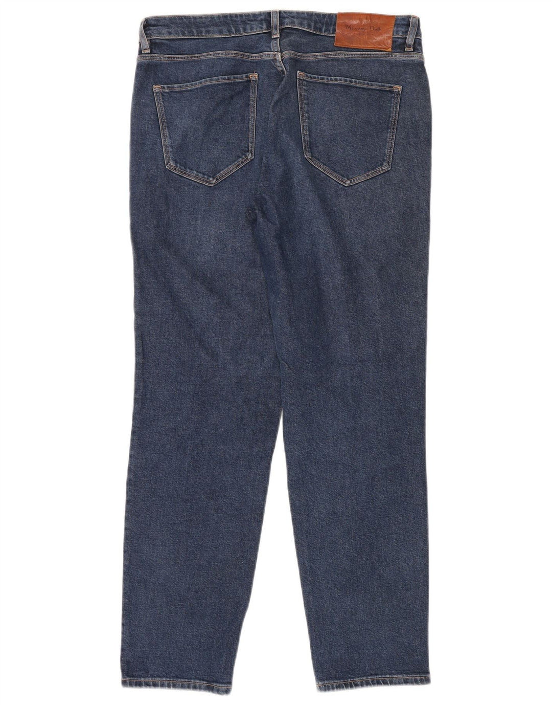 Massimo Dutti Dame Slim Jeans EU 40 Medium W30 L30 Blå Bomuld
