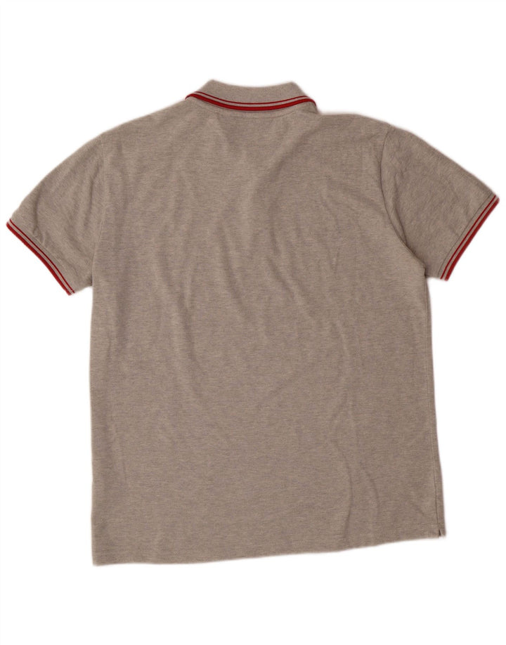 Kappa herre poloshirt XL grå bomuld