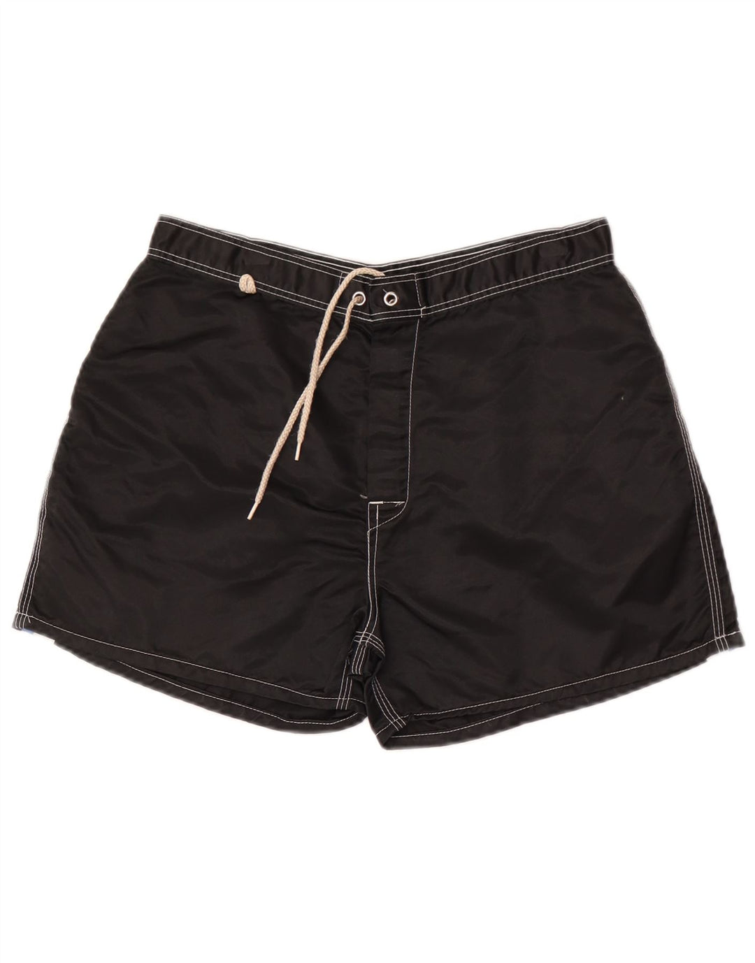 Sundek Herre svømmeshorts Medium Sort Colourblock Nylon