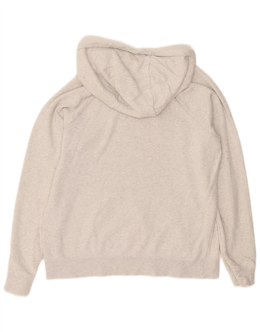 Nike Dame Hættetrøje UK 14 Medium Grey Bomuld