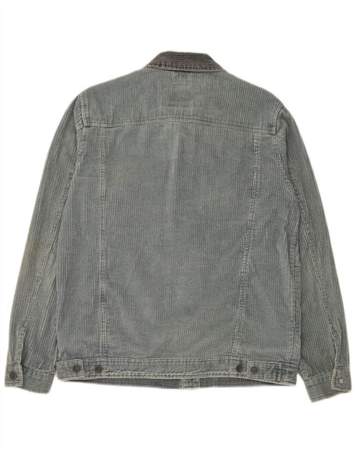 Billabong Herre Corduroy-jakke UK 38 Medium Blue Cotton
