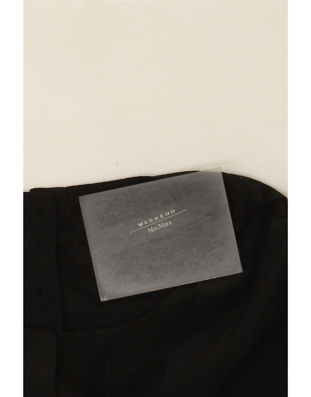 Max Mara Dame Weekend ærmeløs bluse Top UK 16 Large Black