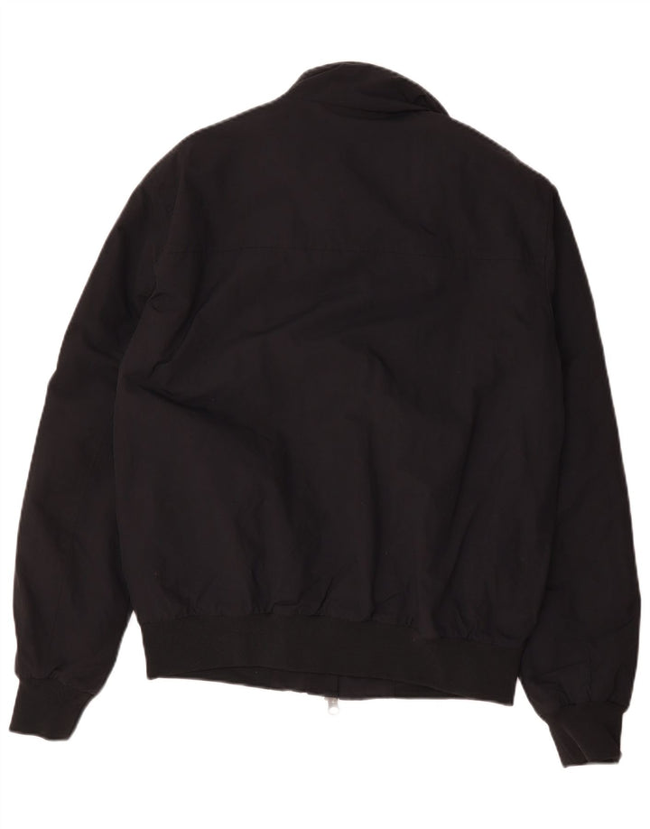 North Sails Herre Slim Fit Bomber Jacket UK 38 Medium Navy Blue Polyamid