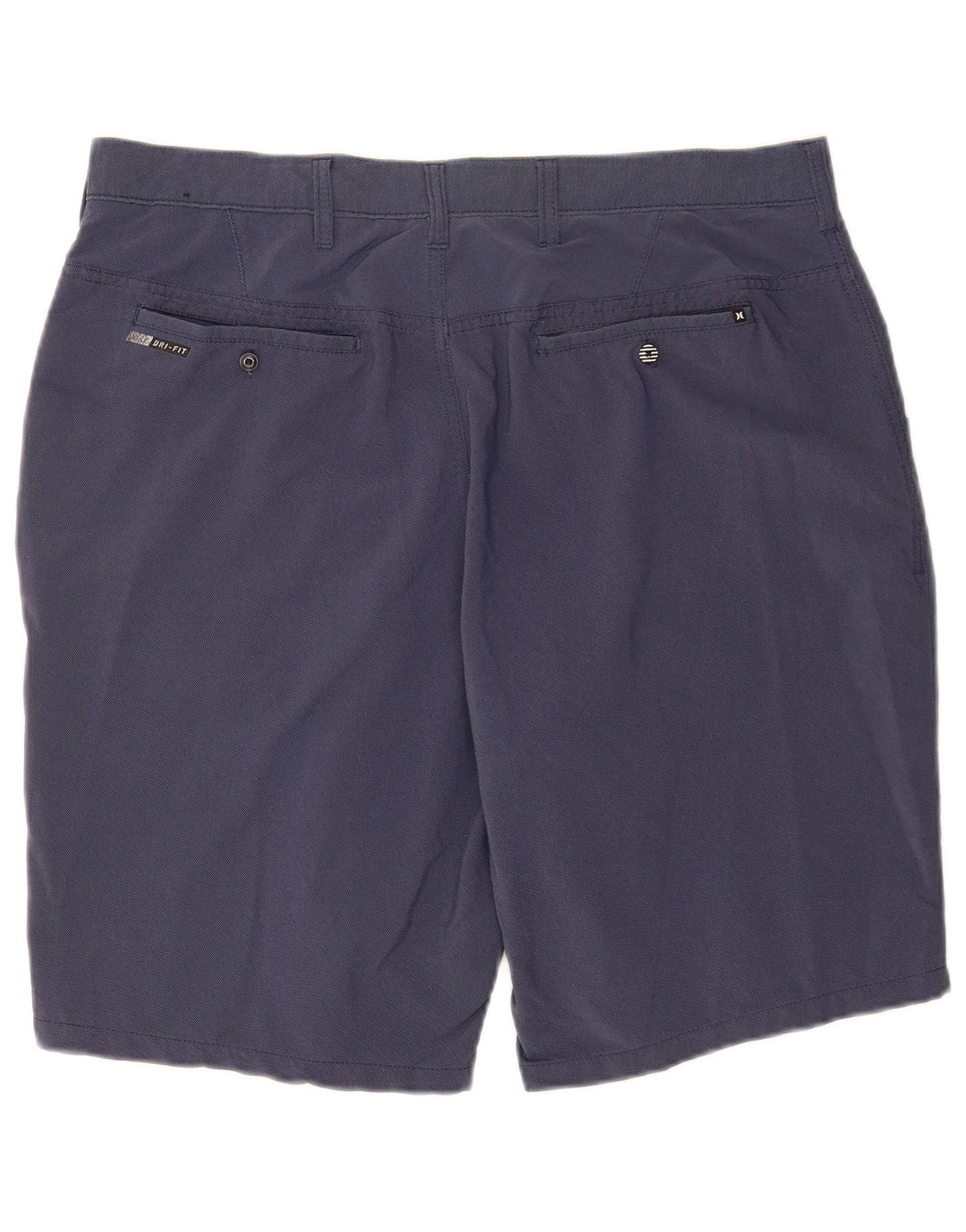 Hurley Herre Chino Shorts W36 Large Navy Blue Nylon