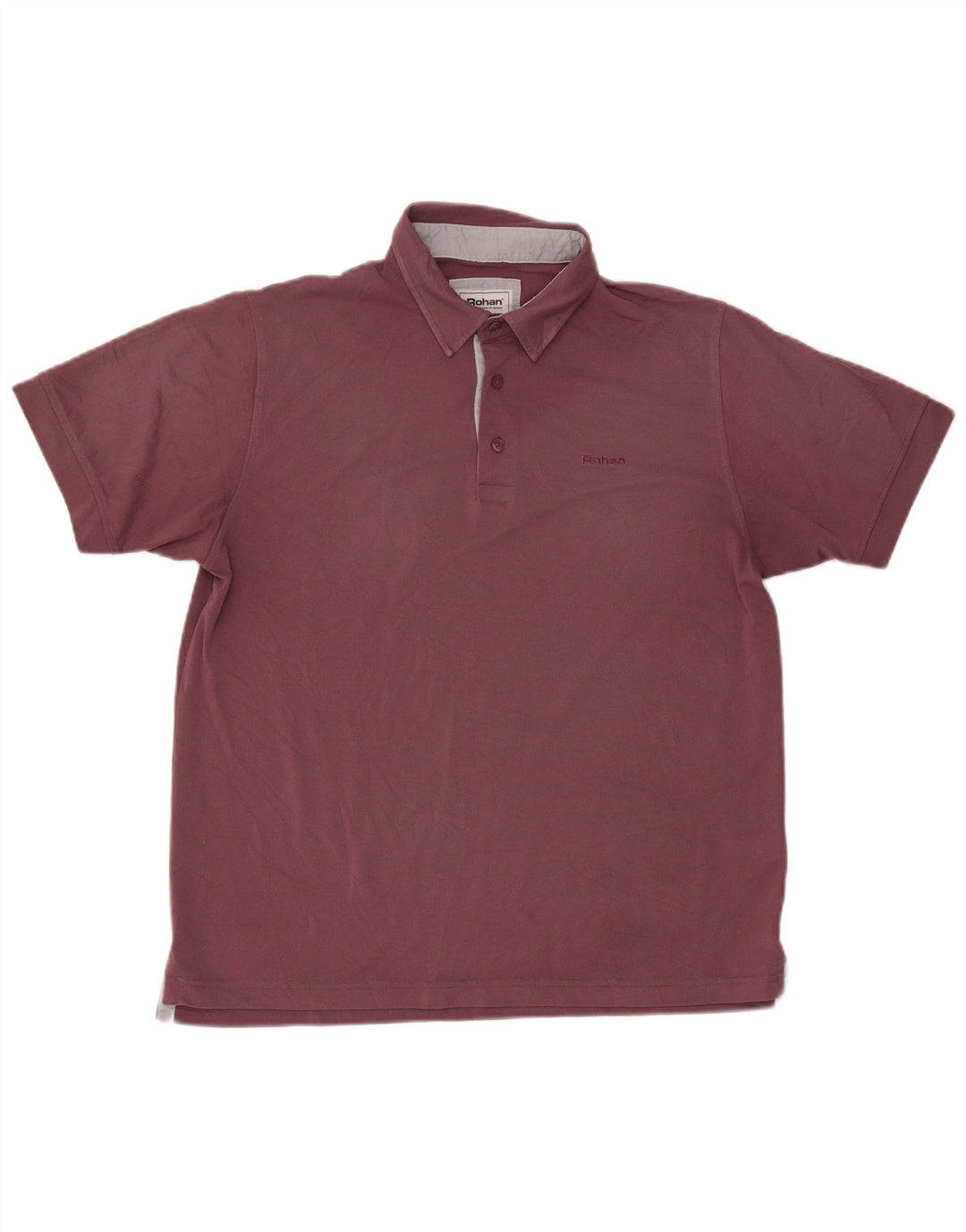 Rohan Poloskjorte til mænd Stor Burgundy Polyester