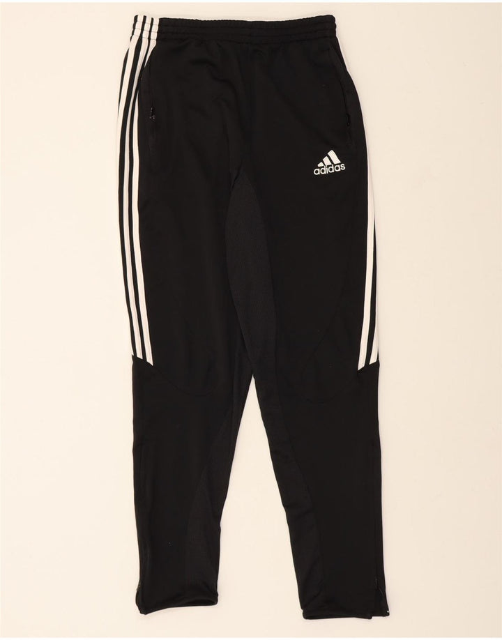 ADIDAS Mens Tracksuit Trousers UK 40/42 Medium  Black Polyester Vintage Adidas and Second-Hand Adidas from Messina Hembry 