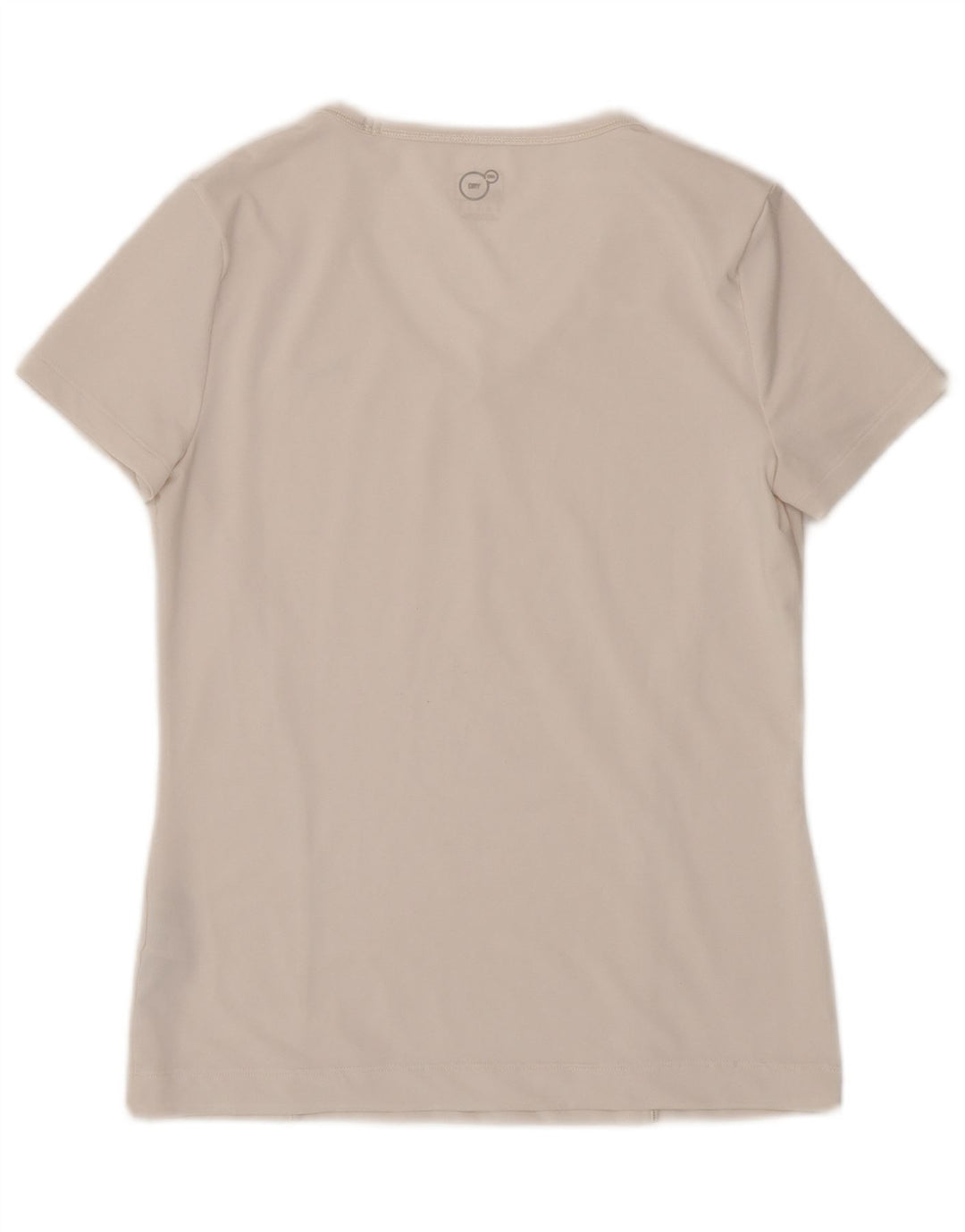 Puma T-Shirt Top UK 12 Medium Hvid Polyester