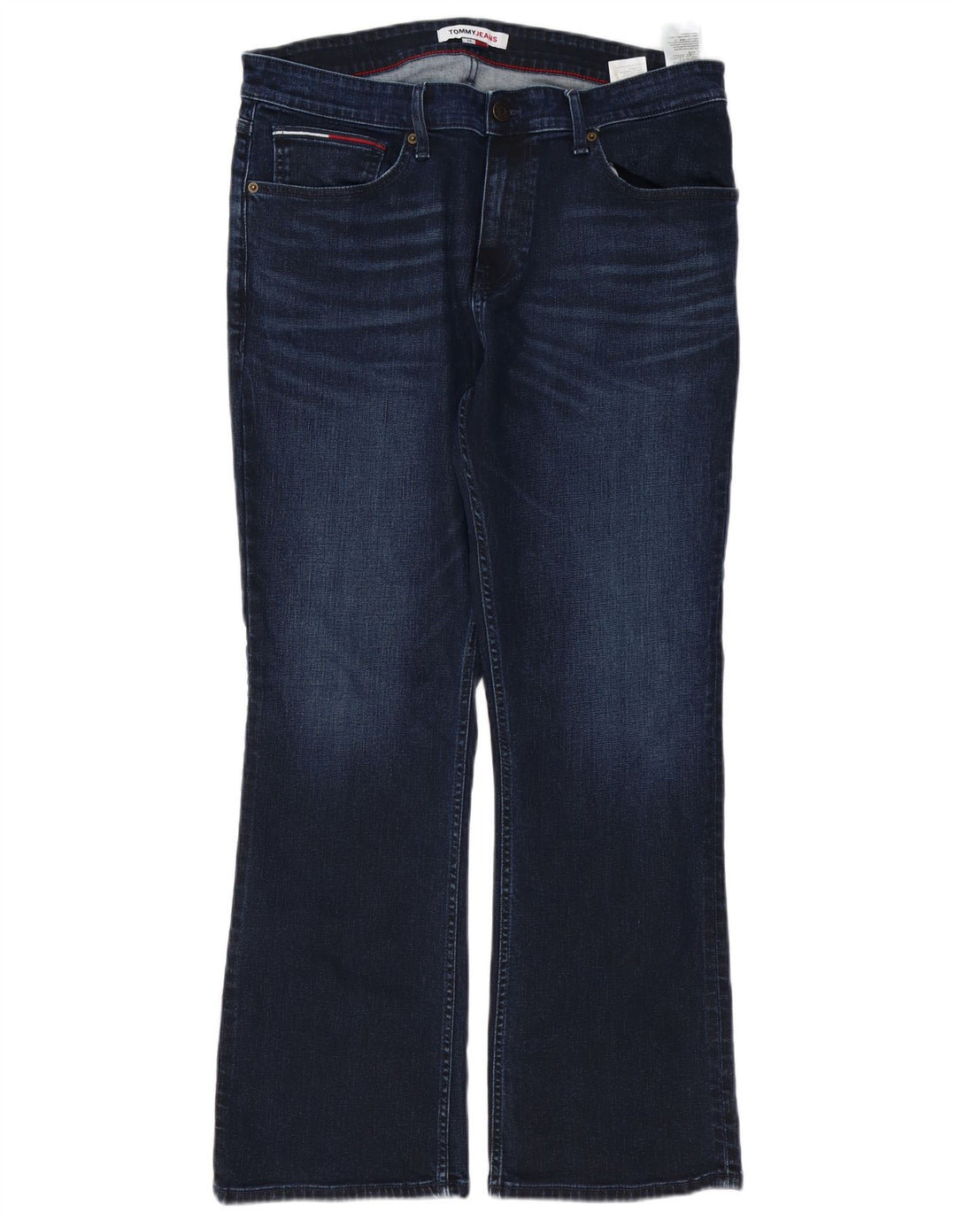 TOMMY HILFIGER Bootcut jeans til mænd W34 L30 Blå bomuld