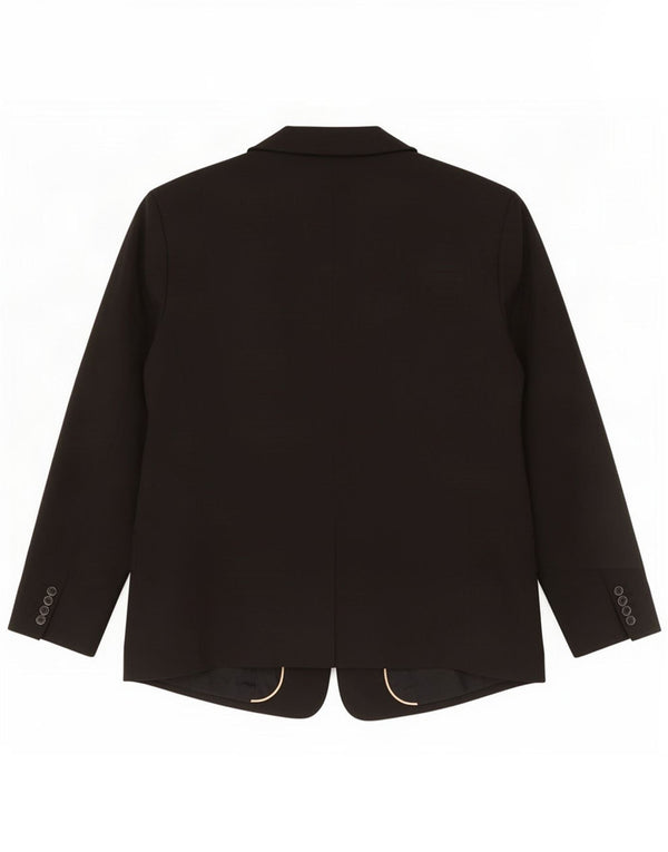 Michael Kors Dame 1-knaps blazerjakke US 22 3XL Sort Polyester Modern
