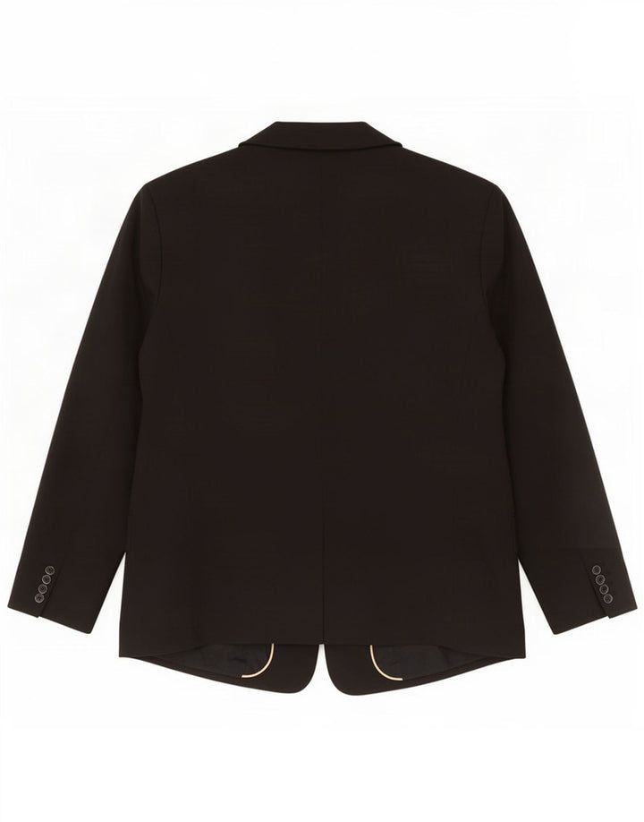 Michael Kors Dame 1-knaps blazerjakke US 22 3XL Sort Polyester Modern