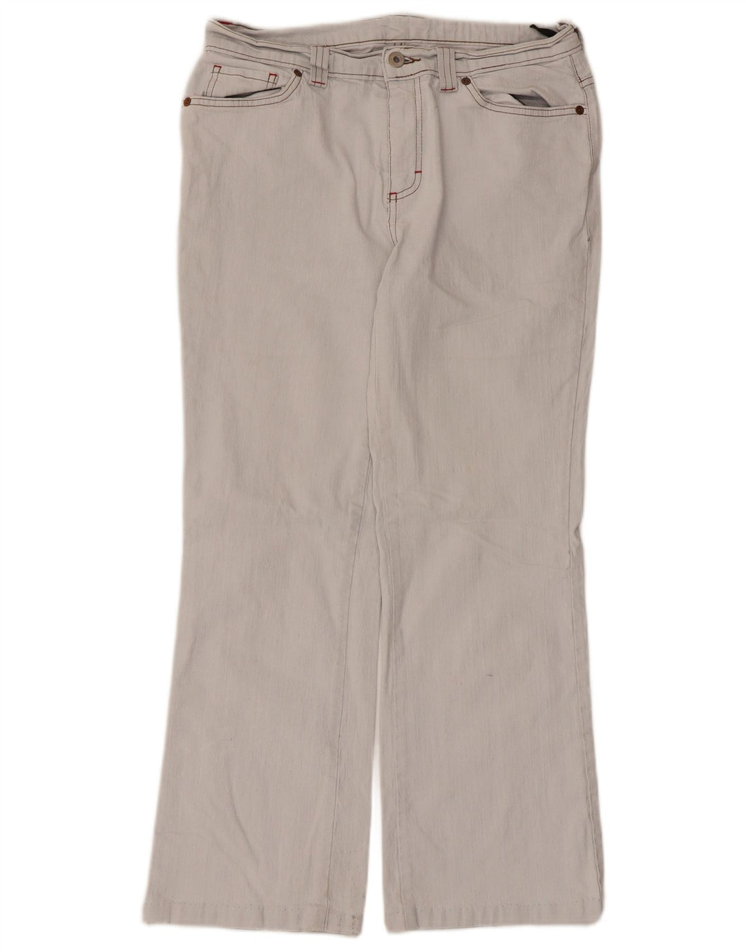 Marks & Spencer Dame Bootcut Jeans UK 12 Medium W30 L26 Blå Bomuld