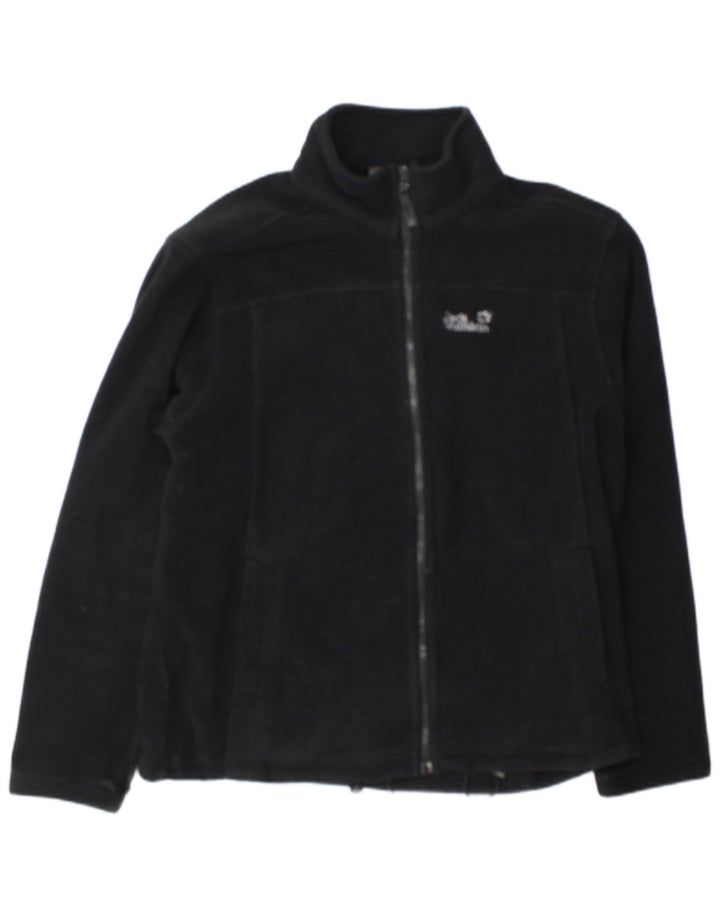 Jack Wolfskin Herre Fleecejakke UK 44/46 XL Sort Polyester