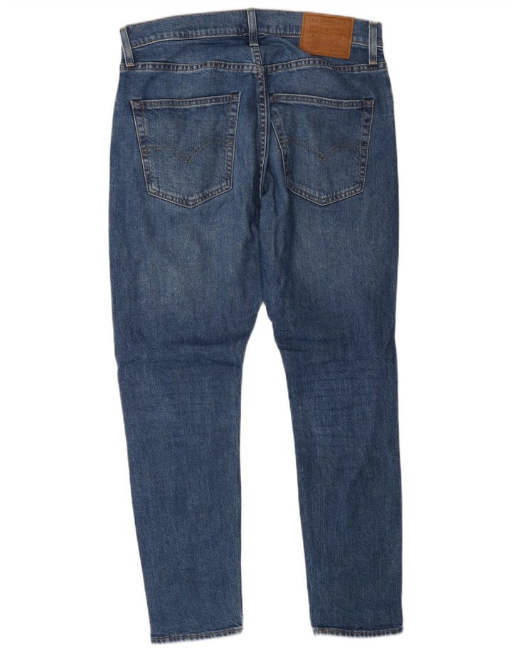 Levi's Slim Jeans til mænd W32 L30 blå bomuld