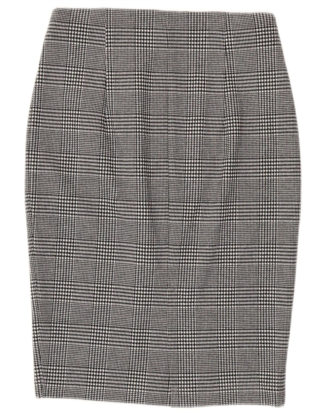 Marks & Spencer Pencil Nederdel til kvinder UK 8 Small W28 Grey Ternet polyester