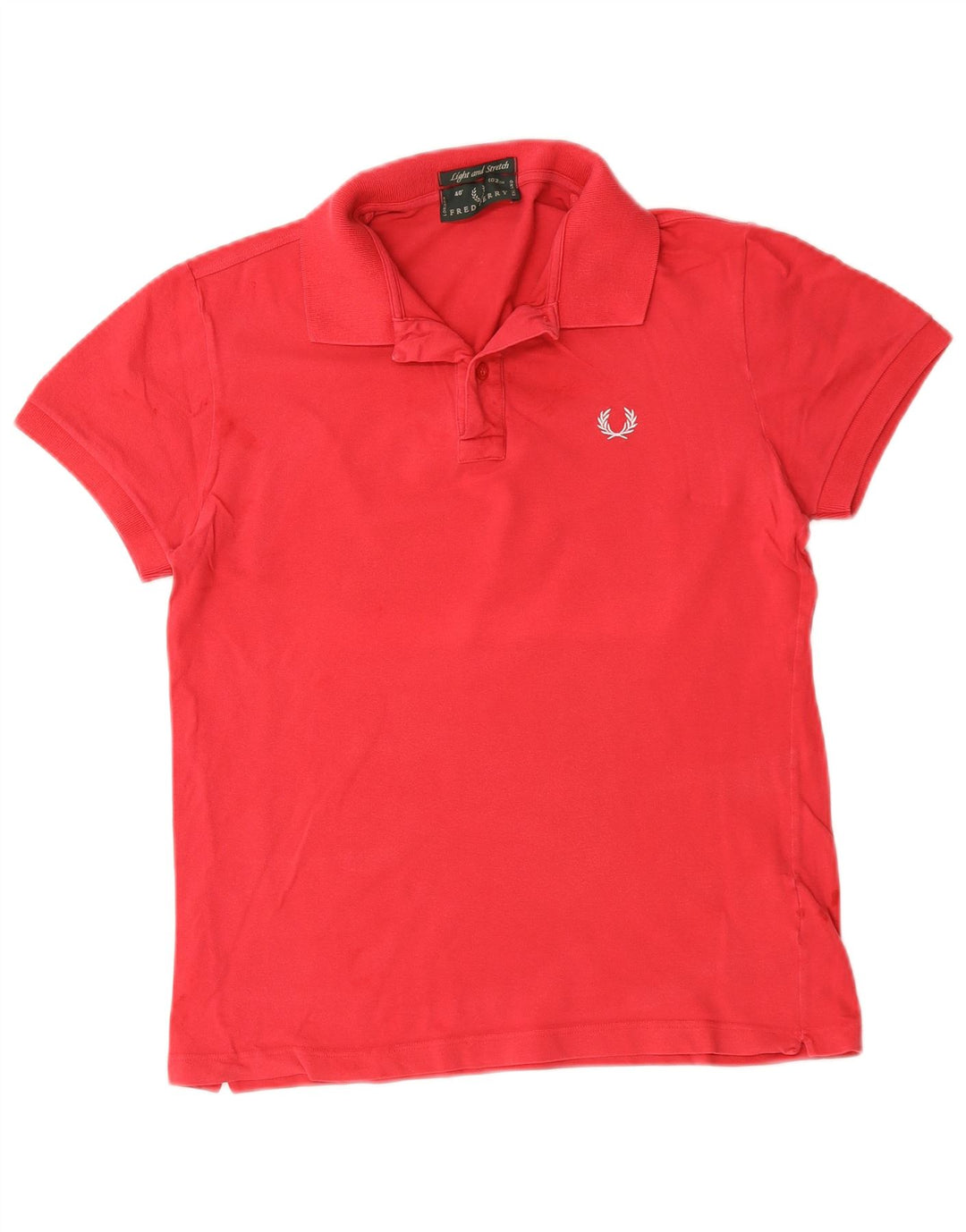 Fred Perry Herre poloshirt Medium rød bomuld
