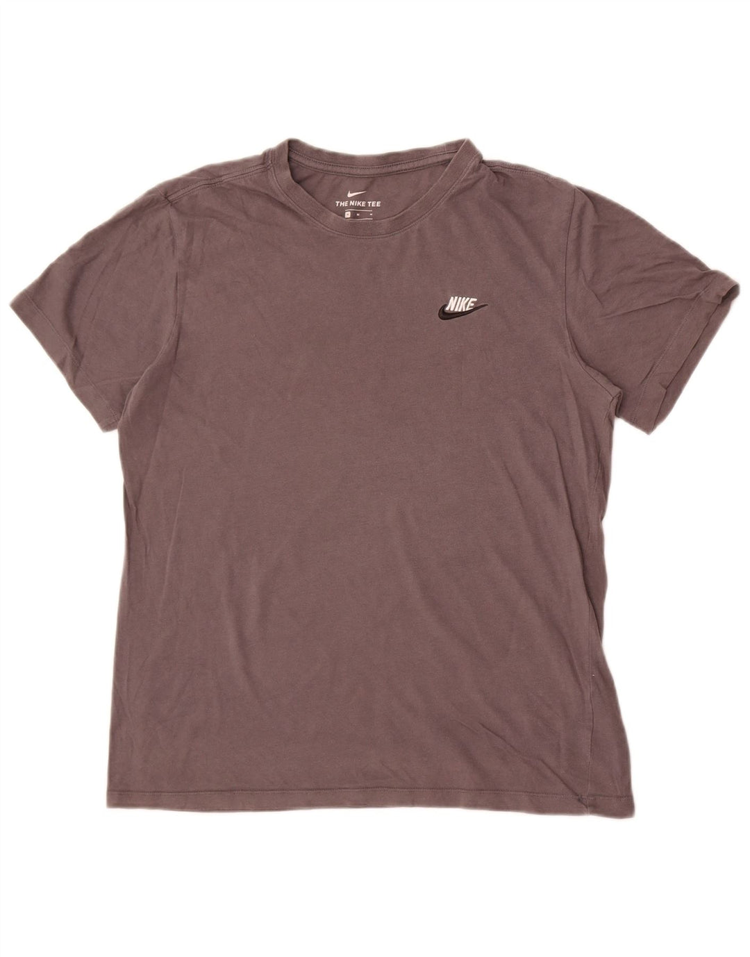 Nike T-shirt top mellem grå bomuld til mænd
